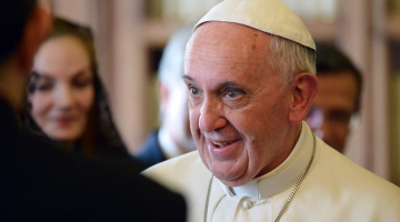 Pāvests Francisks. Foto: AFP/LETA