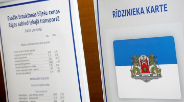 Rīdzinieka karte. Foto: Ieva Lūka, LETA