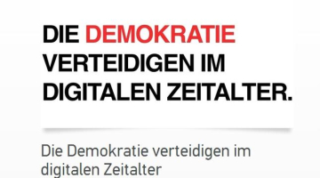 Aizstāvēt demokrātiju digitālā laikmetā - petīcija publicēta vācu laikrakstā FAZ.