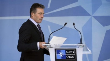 NATO ģenerālsekretārs Anderss Fogs Rasmusens.Foto: EPA/LETA