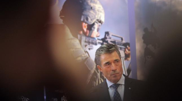 NATO ģenerālsekretārs Anderss Fogs Rasmusens. Foto: Gints Ivuškāns, F64