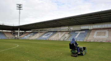 ''Skonto'' stadions. Foto: Romāns Kokšarovs, F64