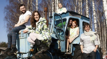 Raidījuma veidotāju komanda. Publicitātes foto