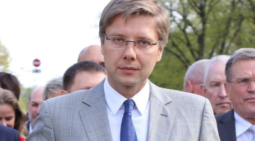 Nils Ušakovs 9.maijā. Foto: Evija Trifanova, LETA