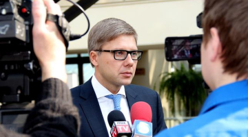 Nils Ušakovs. Foto: Sintija Zandersone, LETA