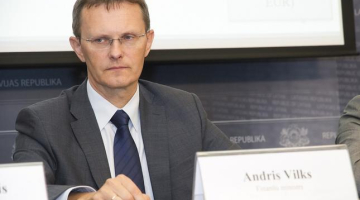 Finanšu ministrs Andris Vilks jau nācis klajā ar aicinājumu paaugstināt nodokļus. Foto: Ģirts Ozoliņš, F64