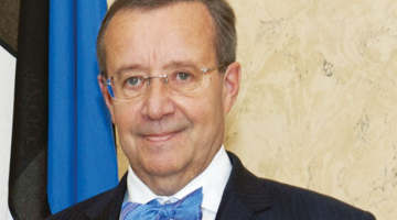 Igaunijas prezidents Tomass Hendriks Ilvess