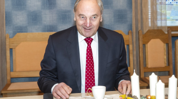 Valsts prezidents Andris Bērziņš. Foto: Ģirts Ozoliņš, F64