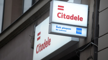 Banka "Citadele". Foto: Ieva Lūka, LETA