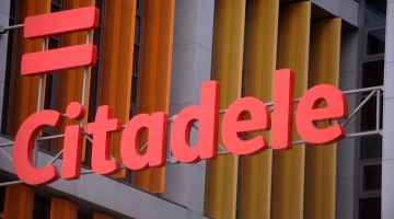 Bankas "Citadele"logo. Foto: Ieva Lūka, LETA