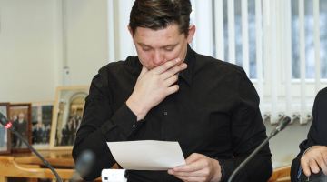 Saeimas deputāts Arturs Kaimiņš. Foto: Ģirts Ozoliņš, F64