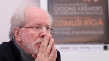 Gidons Krēmers. Foto: Evija Trifanova, LETA