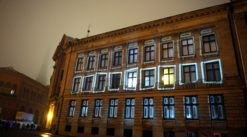 latvijas Radio nams Vecrīgā. Foto: Edijs Pālens, LETA