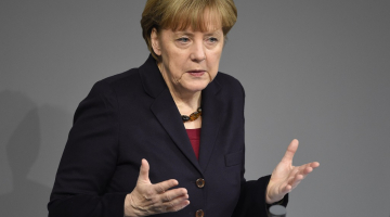 Angela Merkele. Foto: AFP/LETA
