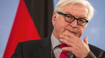 Vācijas ārlietu ministrs Franks Valters Šteinmeiers. Foto: AFP/LETA
