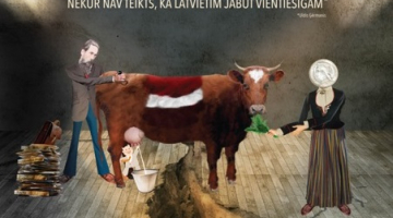 Plakāts filmai "4.maija republika". Publicitātes foto