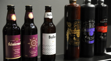Latvijā ražoti alkoholiskie dzērieni. Foto: Ieva Lūka, LETA