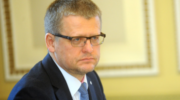 Veselības ministrs Guntis Belēvičs. Foto: Edijs Pālens, LETA