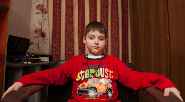 Dāvis savās mājās. Foto: Vladislavs Proškins, F64