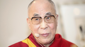 Dalailama pagājušajā gadā bija vizītē Latvijā. Foto: Nora Krevneva, F64