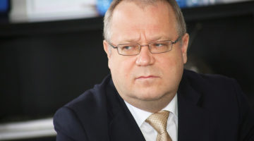 Bijušais NEPLP vadītājs Ainārs Dimants. Foto: Nora Krevneva, F64