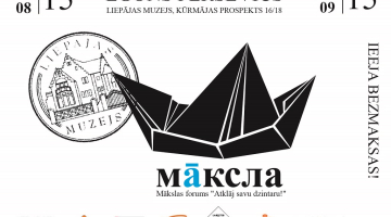 Mākslinieka Egona Peršēvica personālizstādes plakāts. Publicitātes foto