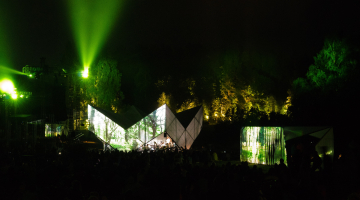 Foto no pagājušā gada Dabas koncertzāles pasākuma Siguldā. Foto Gints Ivuškāns, F64