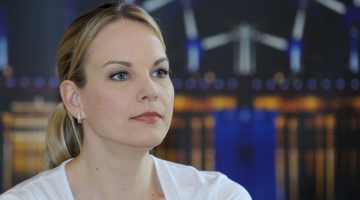 Dziedātāja Elīna Garanča. Foto: Evija Trifanova, LETA