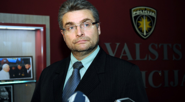 Kriminālpolicijas šefs Andrejs Grišins. Foto: Evija Trifanova, LETA