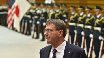 ASV aizsardzības ministrs Eštons Kārters. Foto: AFP/LETA