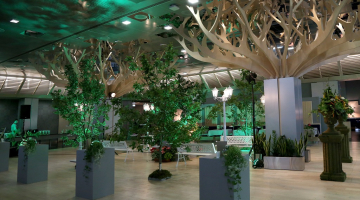 Skats LNB jaunajā restorānā "Klīversala". Foto: Evija Trifanova, LETA