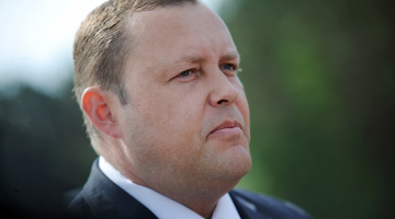 Iekšlietu ministrs Rihards Kozlovskis. Foto: Edijs Pālens, LETA