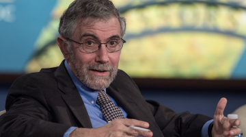 Ekonomists un Latvijas kritizētājs Pols Krugmans. Foto: AFP/LETA