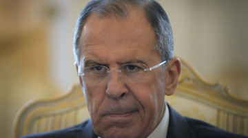 Krievijas ārlietu ministrs Sergejs Lavrovs.