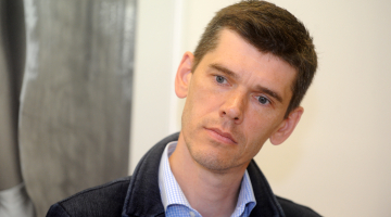 Mūziķis Kaspars Zemītis. Foto Ieva Lūka, LETA