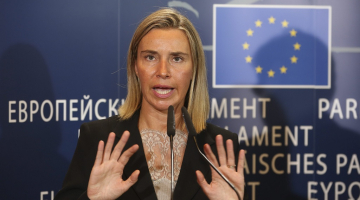 Federika Mogerīni. Foto: AFP/LETA