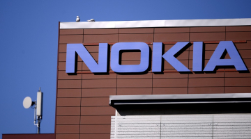 "Nokia" logo. Foto: AFP/LETA
