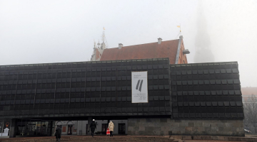 Migla pār Latvijas Okupācijas muzeju. Foto: Edijs Pālens, LETA