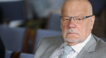 Dzejnieks Jānis Peters. Foto: Ieva Lūka, LETA