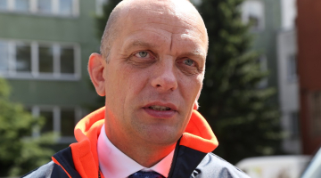 Neatliekamās medicīniskās palīdzības dienesta (NMPD) direktors Armands Ploriņš. Foto: Evija Trifanova, LETA