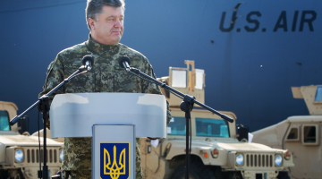 Ukrainas prezidents Petro Porošenko. Foto: AFP/LETA