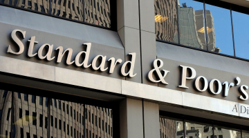 Standard & Poor's logo. Foto: AFP/LETA