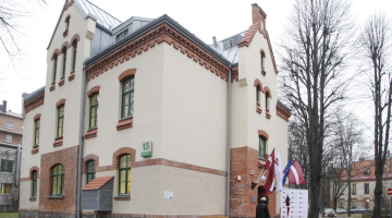 Stradiņa slimnīcas kompleksa ēka. Foto: Mārtiņš Zilgalvis, F64