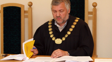 Bijušais tiesnesis Ziedonis Strazds. Foto: Inga Kundziņa, LETA