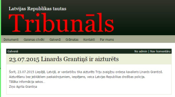 Foto no L.Grantiņa izveidotās interneta lapas.