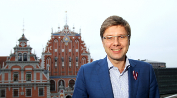 Rīgas mērs Nils Ušakovs. Foto: Kaspars Krafts, F64