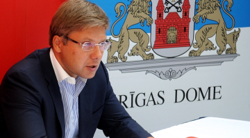 Rīgas mērs Nils Ušakovs. Foto: Edijs Pālens, LETA