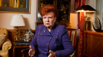 Vaira Vīķe-Freiberga. Foto: Andrejs Terentjevs, F64