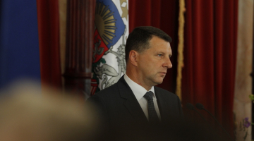 Valsts prezidents Raimonds Vējonis. Foto: Mārtiņš Zilgalvis, F64