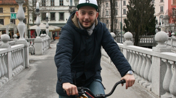 Slovēnijas hip hopa izpildītājs Zlatko. Publicitātes foto